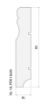 Puitliist põrand 18x95 pr.18 RAL9010 pilt